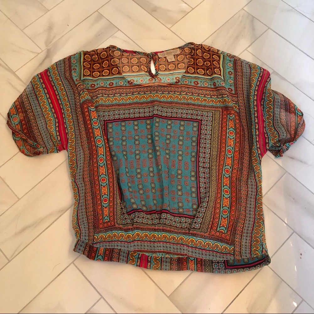 Nine West Vintage America. Multicolor Blouse